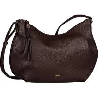 Gabor schoudertas Sedine Hobo Bag Dark Brown donkerbruin