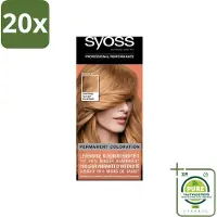 Syoss 20 x - Haarverf Colors Pantone - 9-67 Coral Gold - 1 Haarkleuring - Grootverpakking - Haarverf - Permanente Haarkleuring - - Pantone - Coral Gold