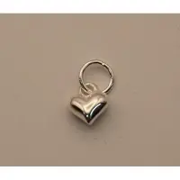 925 Zilveren hanger klein hartje - sterling zilveren hanger hartje - bedel hartje voor aan ketting - hartje voor aan collier - hanger voor geliefde persoon - cadeau voor hem of haar - valentijn hangertje