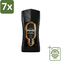 Axe 7 x X Magnum - Douchegel - Gold Caramel Billionaire - 250 ml - Grootverpakking - Douchegel - Lichaam - Gezicht - Haar - Chocolade