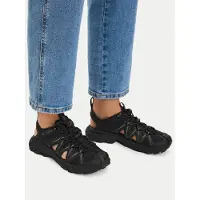 Columbia PEAKFREAK RUSH SHANDAL Dames Sandalen - Black, Ti Grey Steel