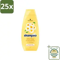 Schwarzkopf 25 x - Shampoo - Elke dag - Kamille - Alle types haar - 400 ml - Grootverpakking - Shampoo Voor Haar - Kamille Shampoo - Elke Dag Shampoo - Haar Verzorging - Gevoelig Haar Shampoo