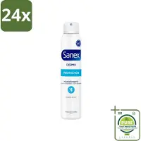 Sanex Dermo - Deodorant Spray - Hypoallergeen - Anti-Transpirant - 150 ml - Voordeelverpakking - 24 stuks - Deodorant spray - Antitranspirant