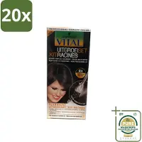 Schwarzkopf 20 x Vital - Haarverf - Uitgroeiset - R4 Donkerbruin - 60 ml - Grootverpakking - Haarverf - Uitgroeiset - Haarkleur - Donkerbruin - Haarverfening