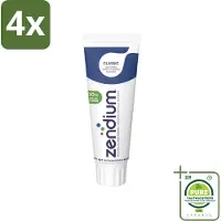 Zendium Tandpasta Classic 75 ml - Voordeelverpakking - 4 stuks - Tandpasta - Natuurlijke enzymen