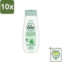 Le Chat 10 x - Douchegel - PH Neutraal - Met Extract Van Aloë Vera - Verfrissend - 300 ml - Grootverpakking - Douchegel - Aloë Vera - PH Neutraal - Verfrissend - Huidverzorging