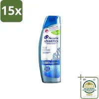 Head & shoulders 15 x - Anti-Roos Shampoo - Pure Intense - Hoofdhuid Detox - 250 ml - Grootverpakking - Hoofdhuid Detox - Roosbestrijding - Hoofdhuid Reinigen - Schone Hoofdhuid - Haar Gezond