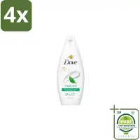 Dove – Douchegel – Fresh Care – 250 ml - Voordeelverpakking - 4 stuks - Douchegel - Fris