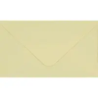 Netuno Gladde crème enveloppen A8 - 58 x 100 mm - 25 stuks - BK zonder lijm - 120 gram - Arena -