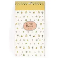 Paperclip Familieplanner Flower Pattern 2027 –