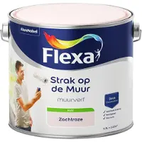 Flexa - Strak op de Muur - Muurverf - Mat - 2,5 liter - Zachtroze