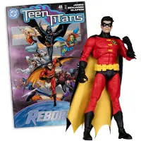 Mcfarlane Toys DC Direct Page Punchers Robin (Teen Titans #41), 7-inch actionfiguur met bijbehorend stripboek, van