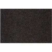 Rugsx Ruitenwisser anti slip 100 cm GIN 7053 liverpool extern, intern, op een rubber - bruin 100x500 cm
