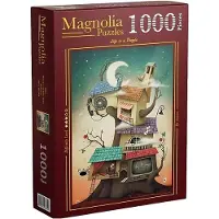 Magnolia legpuzzel House on the Tree 1000 stukjes multicolor.