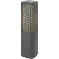 Nordlux Sokkellamp buiten Sidara, dimbaar, alu / grijs / zink, Aluminium, Modern, Sokkellamp