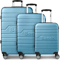 Bench Seattle 4 wielen Kofferset 3-delig blauw
