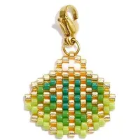 Yehwang Lilli June - Schelp Bedel - Glas & Stainless Steel - - Groen