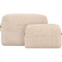 Suitsuit Toilettas dames - Make up tasje - Beauty set - Fusion Natural Straw