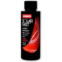 Jacquard Solarfast Lichtgevoelige Kleurstof Burnt Orange Oranje - Cyanotype Verf - Zonlicht Verf - Voor Stof en Papier - 118 ml