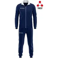 Givova Trainingspak - - Torino - Blauw - Man - Lange mouwen - Indoor Voetbal