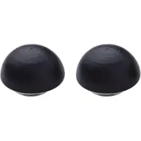 Charme Bijoux Magneet oorbellen- zwart -hout -12mm- geen gaatje-