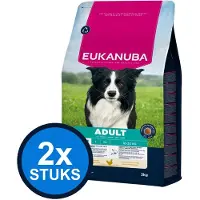 Eukanuba 2x Adult Medium Kip - Hondenvoer Droogvoer - 3 kg