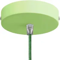 Creative Cables Conical Metalen Cilindrische Lamp Plafondrozet Kit