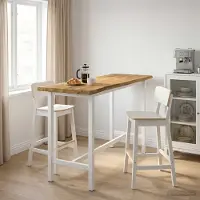 vidaXL Rechthoekig Tafelblad 90 x 50 x 3,5 cm Rechthoekig Wit