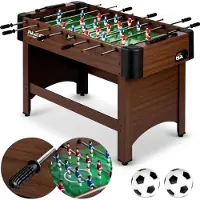 Neo-Sport Neosport tafelvoetbaltafel - 118x61x79 cm - NS-804 donkerbruin
