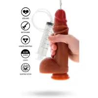 Hidden Desire Realistische Foreskin Spuitende Dildo 22 cm