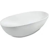 Luca Comfortstone Vrijstaand Bad 180x80cm - Mat Wit - Baden, Vrijstaande Baden
