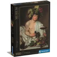 Clementoni - Puzzel - 1000 Stukjes - Caravaggio Bacchus - Puzzel Voor Volwassenen
