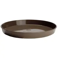 Galicja Serie - Houten Look Onderzetter - 17 cm - Bruin - Rond