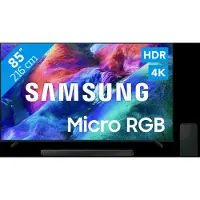 Samsung Micro RGB 85" R85H (2026) + HW-Q600H (2026)