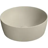 GSI Nubes Keramische waskom Ø40cm, mat creta