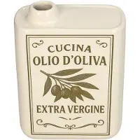 Kersten Vaas Olio D'Oliva Aardewerk H17cm Crème crème Aardewerk Vaas