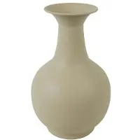 Countryfield Vaas crème metaal Ø24,5x38cm crème Metaal Vaas