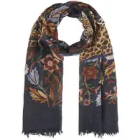 Codello Sjaal blauw / gemengde kleuren