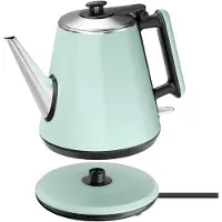 Tyr Waterkoker - Automatische Uitschakeling - RVS Waterkoker - Lichtgroen - 17cm x 19cm x 22cm