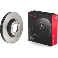 Brembo 10-16 Porsche Panamera Front Left Premium UV Coated OE Equivalent Rotor