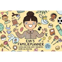 Borgerhoff & Lamberigts Eva’s Familieplanner 2026–2027 – Weekplanner voor 5 Personen met Stickers en Extra Kolommen