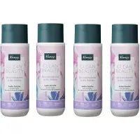 Kneipp 4 x - Douchegel - Clean Beauty - Lotus & Jojoba - 200 ml - Douchegel - Biologische Douchegel - Lotusbloem - Jojoba - Natuurlijke Verzorging