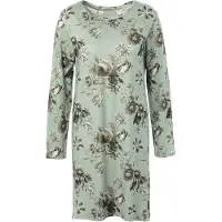 Essenza Emmy Florean Nachthemd Lange Mouw Dusty teal - S