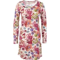 Essenza Elm Violesta Nachthemd Lange Mouw Vanille - L