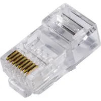 Link&Bikini LKPL86U, RJ-45, Transparant, Cat6, 100 stuk(s)