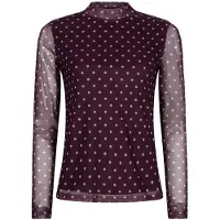 Ydence Top Top Bailey Fs2609 Plum Dames Maat - M
