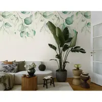 Living Walls Afbeelding behang, Livingwalls The Wall 4 | 394681, 159 x 280 cm, Groen