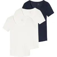 Schiesser Onderhemd 'Personal Fit' blauw gemêleerd