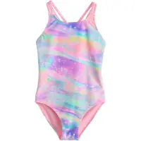 Next Badpak aqua / grasgroen / lila / rosa