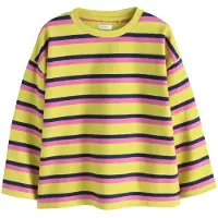 Next Shirt navy / geel / pink